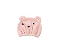 Cappuccio asciugacapelli, cuffia da doccia, Asciugamano a turbante for capelli, cuffia for asciugatura capelli, cuffia for doccia, accessori for il bagno multicolore(Pink,2PCS)