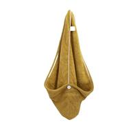 Cappuccio asciugacapelli, cuffia da doccia, Asciugamano turbante for capelli in pile corallo, cuffia da doccia, uso salone, poliestere multicolore 25x66 cm(Yellow)