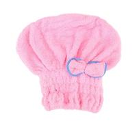 Cappuccio asciugacapelli, cuffia da doccia, Turbante for capelli, asciugamano ad asciugatura rapida, cappello in pile corallo, cuffia da doccia, accessori da bagno multicolore(2)
