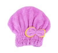 Cappuccio asciugacapelli, cuffia da doccia, Turbante for capelli, asciugamano ad asciugatura rapida, cappello in pile corallo, cuffia da doccia, accessori da bagno multicolore(1)