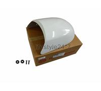 Cappuccio bianco doppio sedile Royal Enfield Touring per Continental GT 650