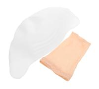 Cappuccio Calvo Realistico in Silicone Bianco per Cosplay e Teatro | Aspetto Naturale, Facile da Indossare, Protegge Chioma e Cuoio Capelluto, Accessorio per Travestimento