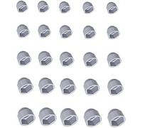 Cappuccio Dado, M5/Esagonale 8mm, Grigio