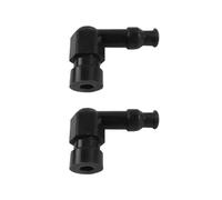 Cappuccio della bobina di accensione impermeabile for motocicletta adatto for la testa della candela, accessori for la modifica dell'accensione del ciclomotore ATV(2pcs Black)