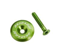 Tappo Reverse Ahead in Alluminio con Vite Verde Cielo M6 x 32 mm per Bicicletta