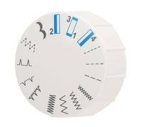 Cappuccio di bobina per macchine per cucitura Kuuleyn, materiale ABS Sostituzione professionale, tappo a perno di bobina per cantante 1408 1512 Accessori standard di cucitura