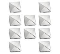 Cappuccio di copertura a forma di piramide per pali quadrati zincati protezione
