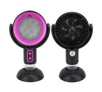 Cappuccio di Gamma USB Portatile, Ventola di Scarico da a 2 velocità, Ione Negativo, per Appartamento, Casa in Affitto, con Filtro Rimovibile, 5v 8w, Mini Cofano Desktop