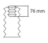 Cappuccio di protezione, soffietto, ammortizzatore KYB 910261
