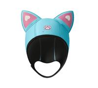 Cappuccio e berretto da Immersione | Fascia da Immersione con Orecchie di Gatto | Cuffia da Immersione, Orecchie di Gatto, Cappello da Immersione in Neoprene da 3 mm per Donne e Bambini, Berretto da