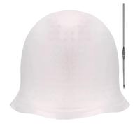 Cappuccio In Silicone Per Evidenziare Professional Barber Hair Dye Hat Set Silicone Highlights Cap With Needle Coloring For Hairdresser Beauty Salon Tools