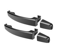Cappuccio Maniglia Auto Per Saturn Per Vue 2008 2009 2010 Maniglia Per Porta Esterna Auto(2xBlack Rear LH RH)