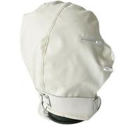 Cappuccio maschera sadomaso slave SEX costrittore toy bondage Bianca sexy hard