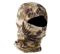 Cappuccio Mimetico Tattico Da 2 Pacchi, Maschera Protettiva For Viso E Collo Ad Asciugatura Rapida, Protezione Solare Contro Vento Sabbia(Color 3)