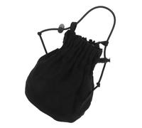 Cappuccio per Asciugacapelli in Nylon Nero Cinturino Regolabile | Rete Morbida, Copertura per Diffusore e Phon, Uso Professionale per Hairstylist, Nero
