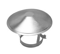 Cappuccio per camino, Copertura antipioggia for camino regolabile in acciaio inossidabile, diverse misure(Hoop 150 hat 300)