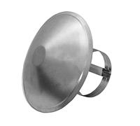 Cappuccio per camino, Copertura antipioggia for camino regolabile in acciaio inossidabile, diverse misure(Hoop 200 hat 350)