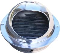 Cappuccio per camino in acciaio inox, resistente copertura di sfiato per esterni per protezione dagli uccelli e maggiore flusso d'aria