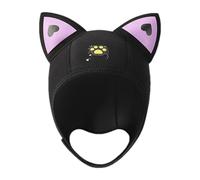 Cappuccio per Immersioni - Cappello da Nuoto in Neoprene da 3 mm con Orecchie di Gatto, Termica | Compatibilità Perfetta Cappo di Comodo per Gli Adulti, Acqua Fredda a Copertura per la Test