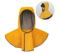 Cappuccio per saldatura in pelle di vacchetta Protezione per il collo Casco
