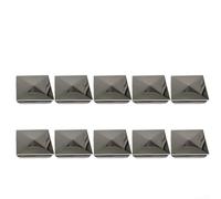 Cappuccio Piramidale per acciaio 10pz Protezione Posti Cappuccio(10pcs 30mm)