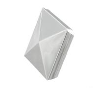 Cappuccio Piramidale per acciaio 10pz Protezione Posti Cappuccio(1pcs 60mm) | per acciaio , forma piramide, protezione umidità, set 10 , finitura argento elegante