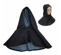Cappuccio protettivo ignifugo con drappeggio per il collo, blu resistente al calore, per attrezzatura di sicurezza saldatrice e protezione spalle