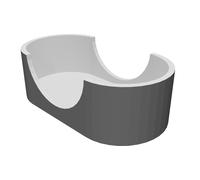 Cappuccio Protettivo per Rasoio Xiaomi Zhibai Mini Cover Testine Stampato 3D