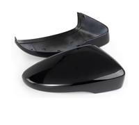 Cappuccio Retrovisore Per Per Jetta Per Mk6 Per Passat B7 Per Scirocco Per Beetle Cc Per Eos Custodia Car Shield 2 Pezzi Calotte Specchietto(Bright black)