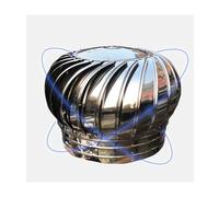 Cappuccio rotante per comignolo, Camino girevole for ventilazione in acciaio inox 100-500 mm(150mm)