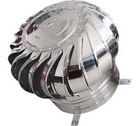 Cappuccio rotante per comignolo, Copertura girevole for camino in acciaio inossidabile 304 da 100 a 300 mm(150mm/5.9in)