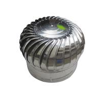 Cappuccio rotante per comignolo, Tappo di copertura for camino di ventilazione rotante in acciaio inossidabile 304 da 100 a 500 mm(110mm)