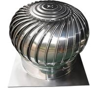 Cappuccio rotante per comignolo, Ventilatore a turbina con copertura rotante for camino in acciaio inossidabile 304, diverse dimensioni(500mm)
