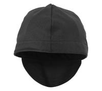 Cappuccio Saldatore Ignifugo Nero, Cotone, Rete, 55 Grammi | Doppio Uso Fronte Retro, Inserto per Casco, Comfort Sotto Elmetto, per Officina Domestica e Lavoro