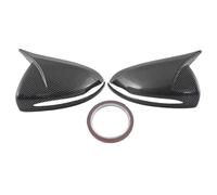 Cappuccio Specchietto Retrovisore Sostituzione Per Benz Classe CE W205 W213 W238 C238 A238 LHD Copertura Specchietto Retrovisore Laterale Accessori Alloggiamento Copertura(Carbon Fiber Pattern)