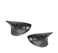 Cappuccio Specchietto Retrovisore Sostituzione Per Civic 11th 2022-2024 ABS Copertura Specchietto Retrovisore Laterale Tappo Ala Alloggiamento Porta Esterno Adesivo Rifinitura(No Light Carbon)