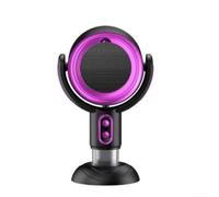 Cappuccio staccabile della cappa portatile della cucina per la pentola calda con il ³/min di aspirazione di 2m³/USB ricaricabile 30x23cm (nero-viola)