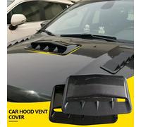 Cappuccio universale per presa d'aria per auto copertura decorativa con Base per cofano in fibra di carbonio con nastro cappuccio esterno accessori per Scoop per auto Air Intak