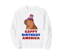 Cappy Birthday America 250 Years Cute Capybara American Felpa