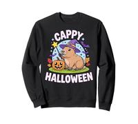Cappy Halloween Funny Cute Capybara Wizard Halloween Felpa