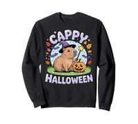 Cappy Halloween Funny Cute Capybara Wizard Halloween Felpa
