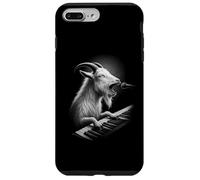 Capra che suona la tastiera pianista amante degli animali Custodia per iPhone 7 Plus/8 Plus