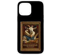 CAPRA Classico Ritratto William Shakespeare Meme Umoristico Custodia per iPhone 13 Pro Max