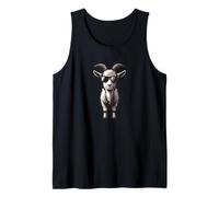 Capra con occhiali da sole - Funny Goat Farm Farmer Farming Canotta