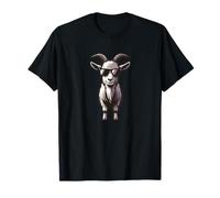 Capra con occhiali da sole - Funny Goat Farm Farmer Farming Maglietta