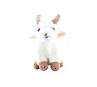 Uni-Toys - Capra di montagna, seduta - 20 cm (lunghezza) - capra di peluche - peluche
