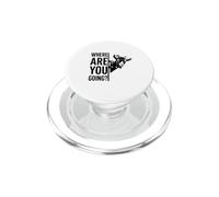 capra divertente Dove stai andando? PopSockets PopGrip per MagSafe