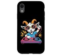 Capra Dj Con Occhiali E Console Musicale Custodia per iPhone XR