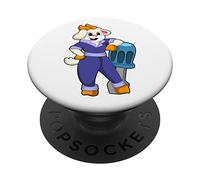 Capra Meccanico Cacciavite Officina PopSockets PopGrip Adesivo