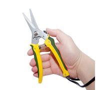 Capra multiuso da 8 pollici Capra zoccolo da alpaca Zoccoli di maiale Cesoie da taglio Ultra ramoscello Potatura dritta Fiorista Scissors Giardino multi-tasking Snips con lame seghettate